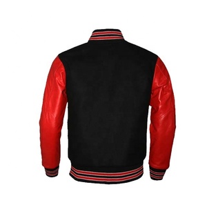 Mens Varsity College Baseball Jacket Buttons Oversize Embroidery Chenille Graphic Long Sleeve Sweatshirt Coat Top Waterproof - Product Image 3