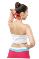ALLWINWIN RMB13 Balle de massage à rouleaux - Masseur pour le cou, les bras, les jambes, les membres, la fasciite plantaire et les points de pression du pied