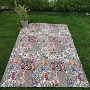 Beni ourain-alfombra de algodón de lana anudada a mano, alfombras de estilo bohemio, marroquí, Beni Ourain, para Albertina, color negro y Beige