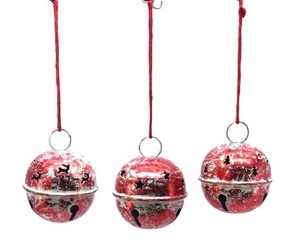 NEW ARRIVAL <b>TREE</b> JINGLE BELL SILVER WHITE SHINY CHRISTMAS HANGING ORNAMENT OUTDOOR INDOOR HOME DECORATION HIGH QUALITY DESIGN - Product Image 6