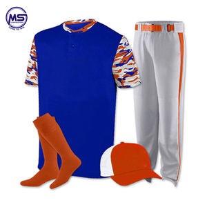 Conjunto de ropa deportiva transpirable con logotipo personalizable, los mejores uniformes de béisbol universitarios económicos para jóvenes - Product Image 4