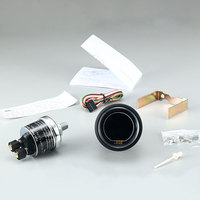 Manomètre électrique de haute qualité avec écran LCD, bleu, rouge, 7 bars, jauge de pression du carburant avec capteur pour Automobile, 12-52mm