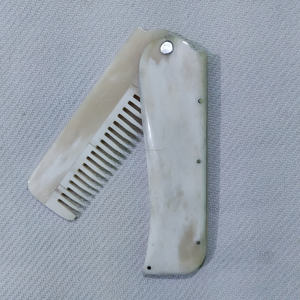 Peine Plegable de Hueso de Búfalo Vikingo de la Mejor Calidad - Product Image 1