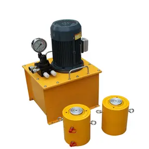 Dispositivo de elevação de cilindro hidráulico, curto ram jack para cilindro de elevação