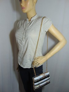 Handmade clutch bag Metal frame purse wallet sling bag bridal bags - Product Image 2