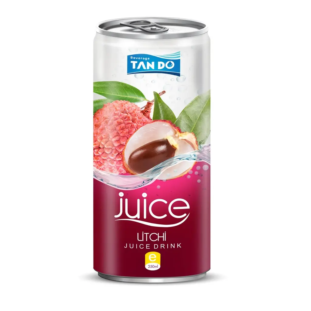 250ml Litchi Drink Juice Germany NFC von Vietnam Tropical Fruits 100% Purity 5% Brix High Quality 0.27Kg 0.24 L Normal