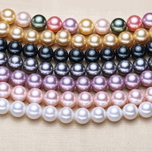 เส้นลูกปัดเปลือกหอยมุกสีขาวสมบูรณ์แบบ - Product Image 2