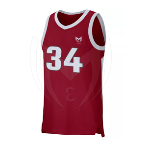 Camiseta de baloncesto de último estilo, transpirable y de talla grande, fabricada en Pakistán - Product Image 2