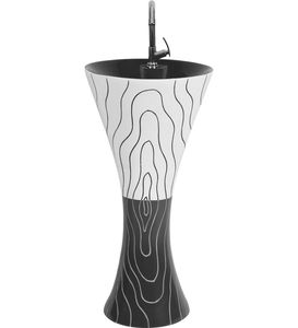 Cuvette d'une seule pièce sanitaire en céramique sanitaire en pierre de Seltos de valeur de marché de couleur spéciale superbe pour l'hôpital. - Product Image 3