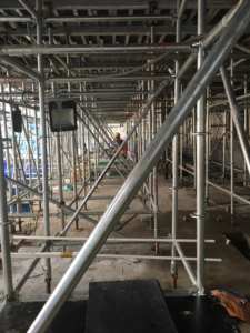 V-Revêtement Ringlock système d'échafaudage de construction Offre Spéciale Couche Allround Système D'échafaudage de Cadre galvanisé À Chaud - Product Image 2