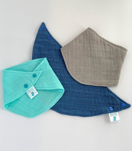 <b>muslin</b> bandana bibs - Product Image 4