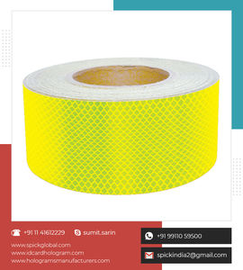 High Quality Fluoroscent Green 3D <b>Holographic</b> Adhesive <b>Sticker</b> Exotic PET Tape Custom Craft Designs for Labels Packaging Labels - Product Image 6