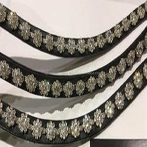 Marrón de cuero y cristal con forma de onda, alta calidad, muchos colores - Product Image 1