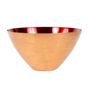 100% bol de service en cuivre pur ménage de qualité supérieure pour l'utilisation de l'hôtel et du Restaurant bol de service de nourriture martelé à vendre - Product Image 4