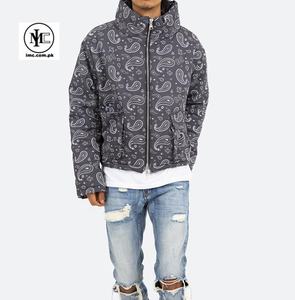 เสื้อโค้ทผ้าฝ้ายพิมพ์ลายโลโก้ออกแบบได้ตามต้องการสำหรับผู้ชายเสื้อแจ็กเก็ตและเสื้อโค้ทตัวใหญ่สำหรับฤดูหนาว - Product Image 1