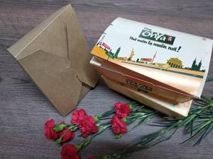 Tablero de marfil ecológico, cajas de papel para ensalada, Material reciclado, laminación mate, solución elegante para servir, marca RecMe, forma de cubo - Product Image 6