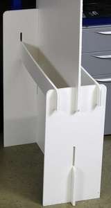 Diviseurs en plastique ondulé en polypropylène vierge (PP) de qualité personnalisée pour le lieu de travail Diviseurs de travail de qualité supérieure - Product Image 3