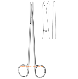 Ciseaux à ligature Buck en acier inoxydable de haute qualité Fabricant et exportateur d'instruments chirurgicaux de 18cm - Product Image 3