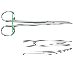 Tijeras de Disección Sanvenero de Acero Inoxidable de Alta Calidad, Rectas, Afiladas, 14 cm, Instrumentos Quirúrgicos - Product Image 5