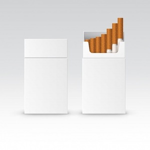 Custom Recyclable Paperboard Packaging for Cigarettes with Dried Taro <b>Leaves</b> Embossed Glossy Lamination - Product Image 5
