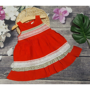 Vestido de verano para niña pequeña, a la moda ropa de fiesta, venta al por mayor - Product Image 1