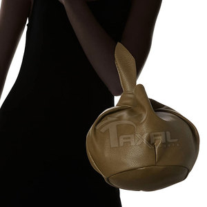 Bolso de mano de cuero genuino personalizado para mujer, bandolera de hombro, grande - Product Image 6