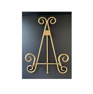 OVAL SHAPE <b>BRASS</b> PHOTO <b>FRAME</b> STAND DISPLAY BIRTHDAY PARTY DECOR PHOTO <b>FRAME</b> STAND PARTY DECOR PHOTO <b>FRAME</b> STAND - Product Image 2