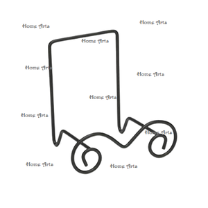 Support de stockage d'assiettes de couleur noir de fer avec support d'assiettes de qualité supérieure pour une utilisation polyvalente d'ustensiles de cuisine - Product Image 2