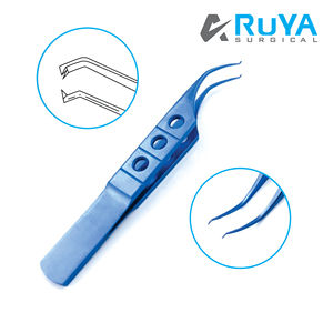 Instrumentos oftalmológicos de acero inoxidable, Forceps dentados de buena calidad, Botvin, Iris, colibra, aprobado por la CE - Product Image 2