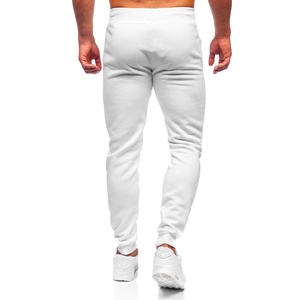 Pantalones de chándal de lana de algodón Unisex de alta calidad, pantalones para correr con logotipo bordado personalizado, ropa de invierno de gran tamaño, pantalones para hombres - Product Image 5