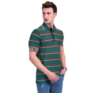 Polo a rayas para hombre, ropa de moda de golf, venta al por mayor, Hecho en Turquía - Product Image 2