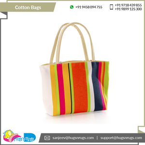 Wholesale Bag Wholesale Bag High Quality 2022 Top Selling 100% Carded Cotton Recycled Cotton Shopping Bags at Good Price. - Product Image 3