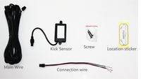 Capteur de coup de pied intelligent pour coffre de voiture, option slim, facile à installer sans danger, adapté aux portes d'ascenseur