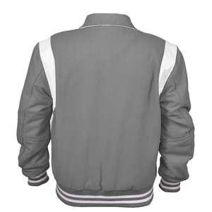 Veste de baseball universitaire Letterman pour hommes/femmes/jeunes, style américain, hiver, service OEM, broderie/patchs en chenille, grande taille - Product Image 2