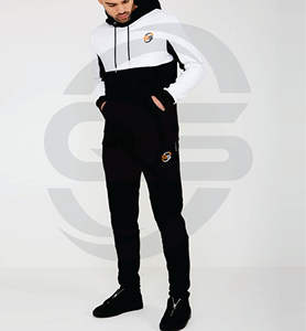 Survêtement de fitness pour hommes en coton polyester de qualité professionnelle pour hommes - Product Image 2