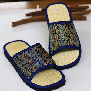 Zapatillas de verano de interior superior de lona ligeras hechas a mano, característica de masaje de canela de algas marinas de Vietnam, calzado de estilo cálido para invierno - Product Image 6