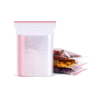 Sacs Ziplock Transparents en LDPE en Gros, Sacs d'Emballage en Plastique Clair Imperméables avec Fermeture Éclair