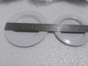 Platos de cena para servir, 6 pulgadas, desechables, respetuosos con el medio ambiente, para oficina, casa y fiesta - Product Image 6