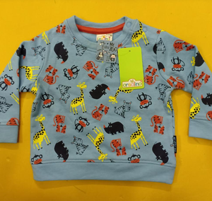 Capi di abbigliamento/Abbigliamento Surplus di Marca Etichette Capretti Delle Ragazze Dei Ragazzi Del Bambino Del Manicotto Lungo <span class=keywords><strong>Felpe</strong></span> Casuale Della Stampa di <span class=keywords><strong>Cotone</strong></span> Autunno Maglione Pullover - Product Image 1