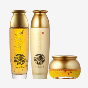 YEZIHU Jamyeng Gold Skin Care 3 Set Hydration Anti-Aging Whitening Facial Care Kit Fermented Adenosine K-beauty Corée Adultes - Product Image 1