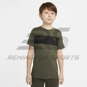 เสื้อยืดคอกลมสำหรับเด็กสีม่วงพิมพ์ลายสำหรับเด็กเสื้อยืดเด็กแห้งเร็ว - Product Image 1