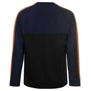 Sweat-shirt à manches longues personnalisé pour hommes, col rond, polyester/coton décontracté, hiver, grande taille, logo personnalisé - Product Image 2