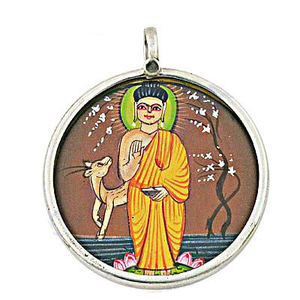 Colgante de arte creativo de Buda, plata 925 - Product Image 2