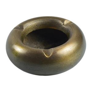 ที่เขี่ยบุหรี่ทองเหลืองตกแต่งโต๊ะ ดีไซน์โลหะ สำหรับใช้ภายในอาคาร สไตล์วินเทจ ดีไซน์แข็งแรง - Product Image 1