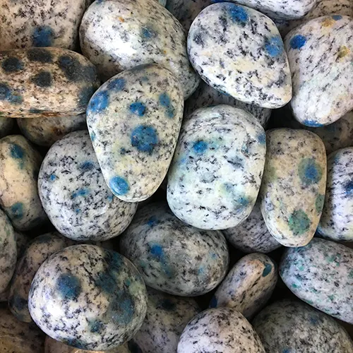 Натуральный драгоценный синий фрезерованный подвесной камень K2 30 мм, очарование для самостоятельного изготовления, лечебный опущенный камень K2 AAMEENA AGATE