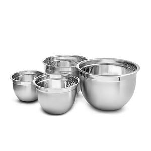 Cuenco para servir redondo de acero inoxidable martillado de diseño único pulido para Precio de fiesta - Product Image 5