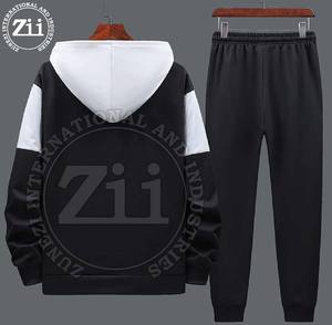 Survêtement léger en polyester/coton sur mesure pour homme avec option grande taille Meilleure qualité Nouveau style pour l'hiver - Product Image 2