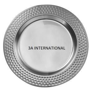 Plato de Servicio para Decoración de Mesa de Bodas y Fiestas, Vajilla Plateada, Plato para Servir Comida en Restaurantes y Servicios de Catering - Product Image 1