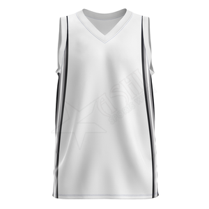 Maillot de basket-ball brodé en sergé respirant sur mesure uniforme de compétition d'entraînement OEM vêtements de basket-ball de grande taille - Product Image 6