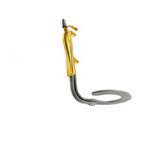 Instruments chirurgicaux en plastique, 10 pièces, tracteurs chirurgicales circulaires, avec Fiber optique, en acier inoxydable, approuvé CE - Product Image 3